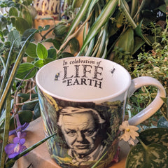 "In Celebration of Life on Earth" Attenborough Mug