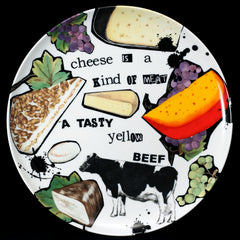 Cheese Is a Kind of Meat, a Tasty Yellow Beef Large Plate