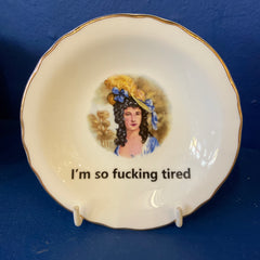 Sweary Ladies Trinket Dishes