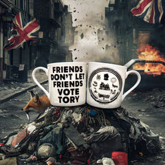 Friends Don't Let Friends Vote Tory Mug