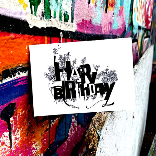 Happy Birthday (object...) - PRSC Greeting Card