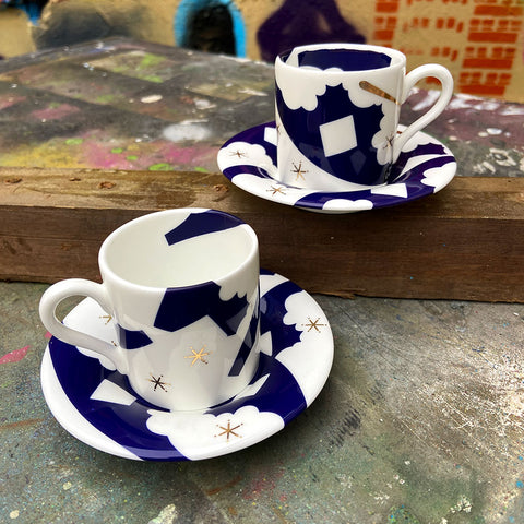 Deconstructed Willow Pattern Teapot