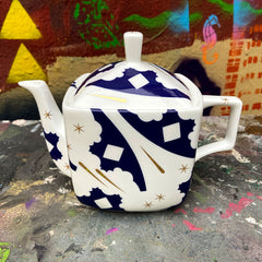 Meteor Shower Cube Teapot