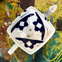 Meteor Shower Cube Teapot