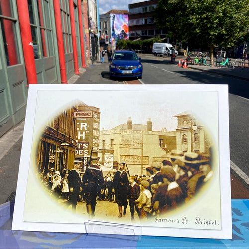 Vintage Jamaica Street, Stokes Croft - A3 Print