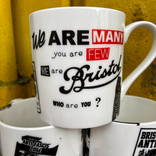 "We are Bristol" Anti-fascist Mug